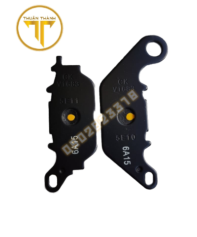 Bố thắng đĩa (Má phanh đĩa) xe EXCITER 135 (1pit) , LUVIAS, NOUVO LX, NOZZA, SIRIUS R, TAURUS 135, NOUVO 4,5,6, JUPITER